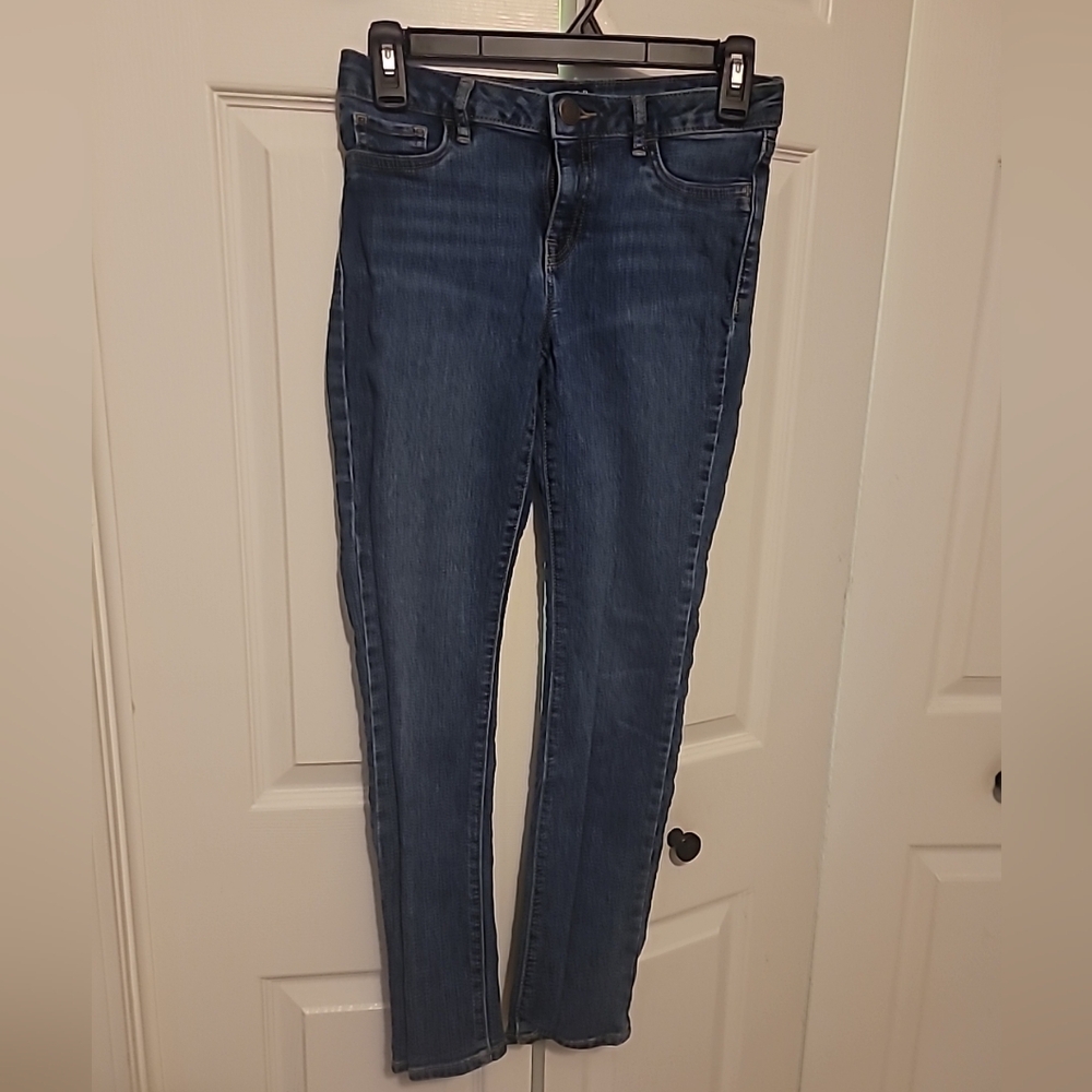 GAP Kids Dark Blue Skinny Jeans Adjustable Waist